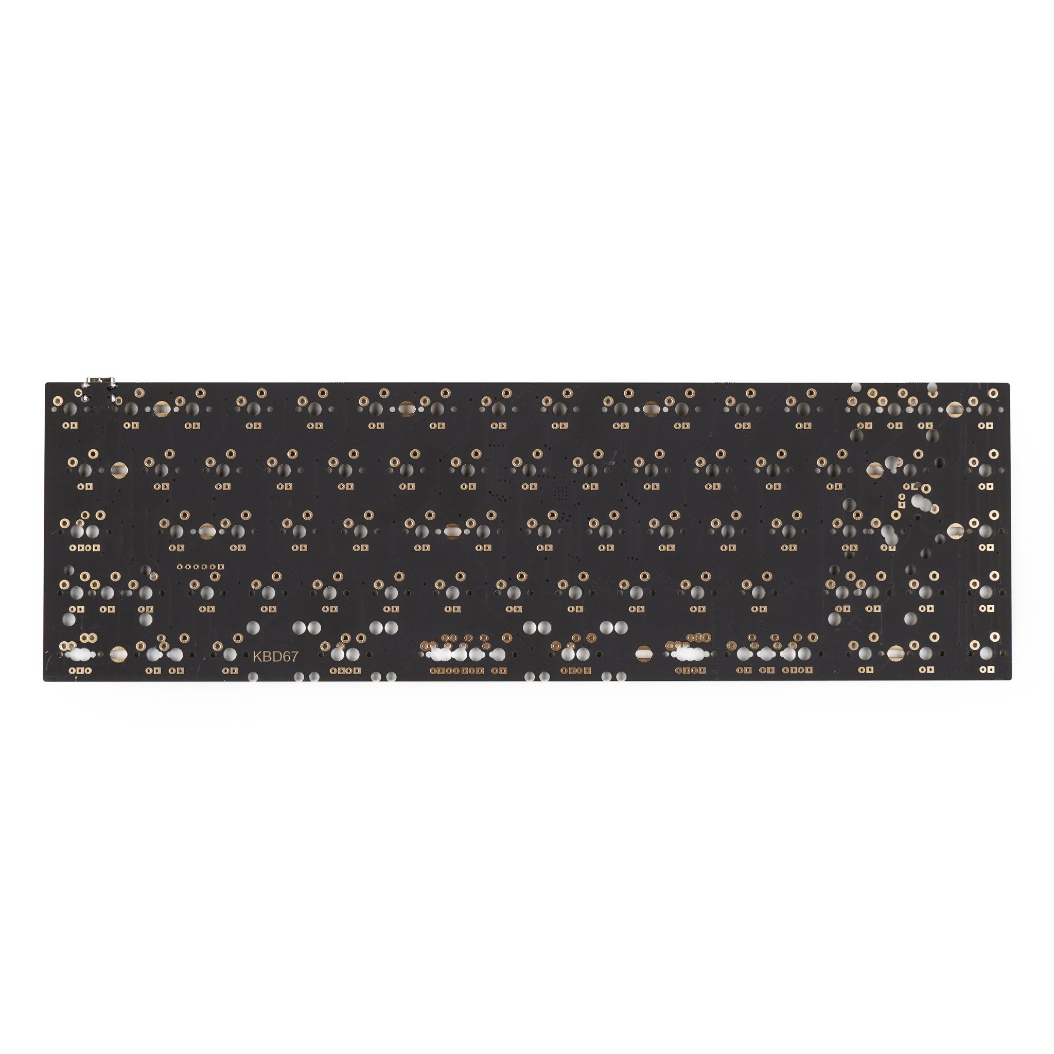 KBD67 Rev2 65% Mechanical Keyboard PCB